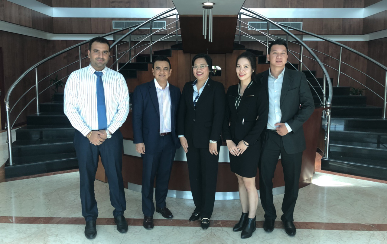 Tân Đại Long và chuyến thăm công ty vòng bi KG INTERNATIONAL tại DUBAI